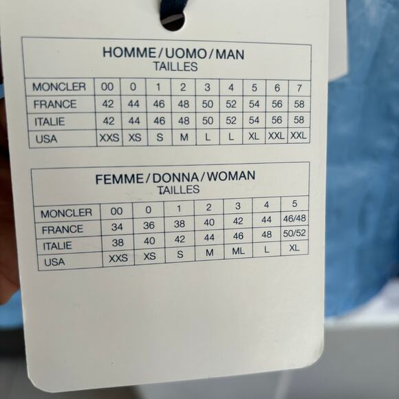 Moncler Wuasse Jacket Windbreaker Full Zip NWT - Picture 9 of 13